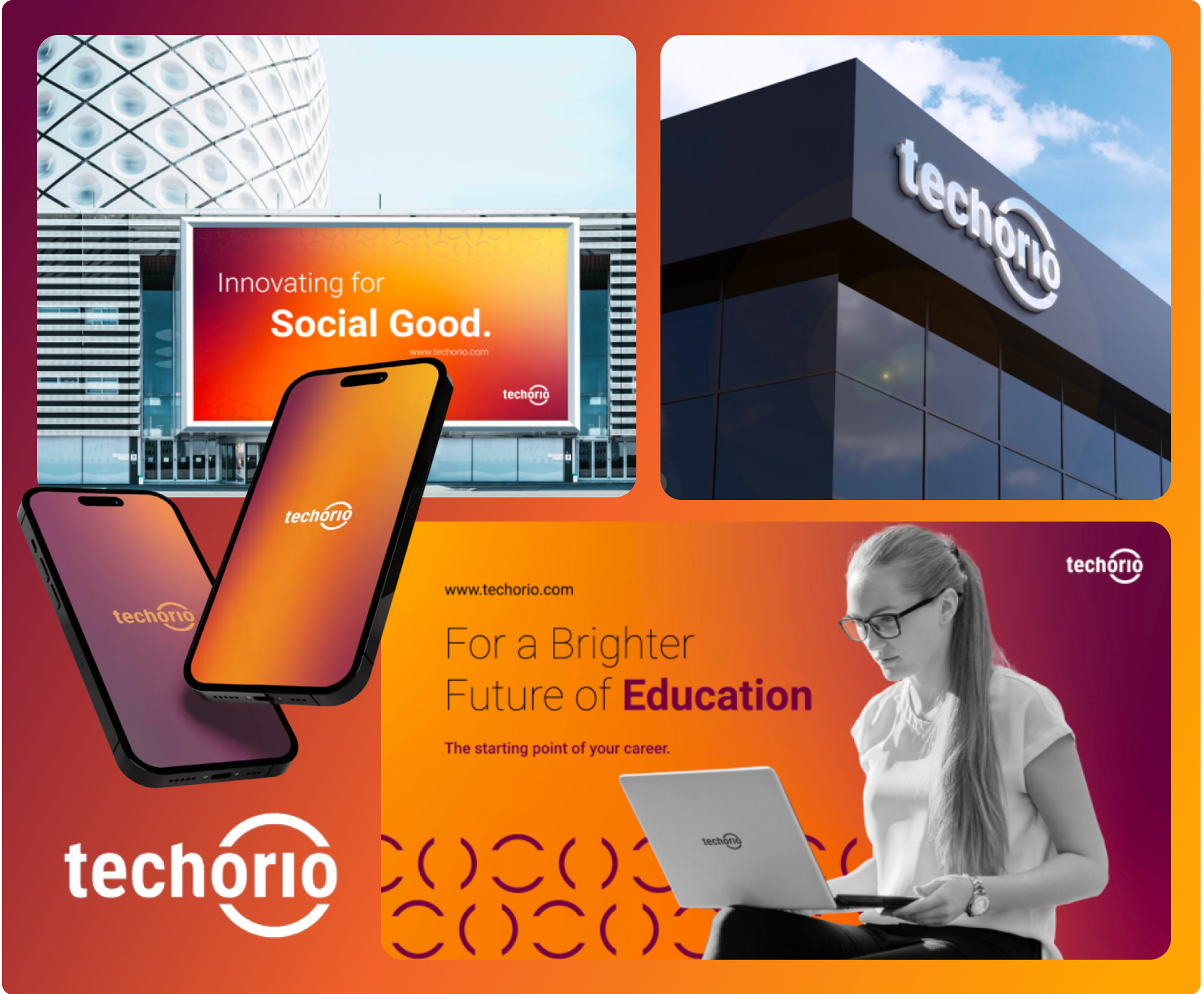 Marketing strategy for a Digital Broker logo